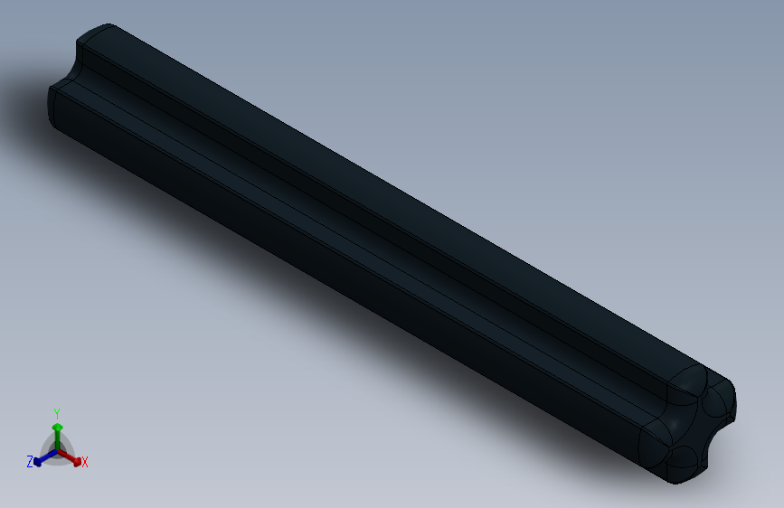 乐高机械组车桥-3705 Black Technic Axle 4.SLDPRT