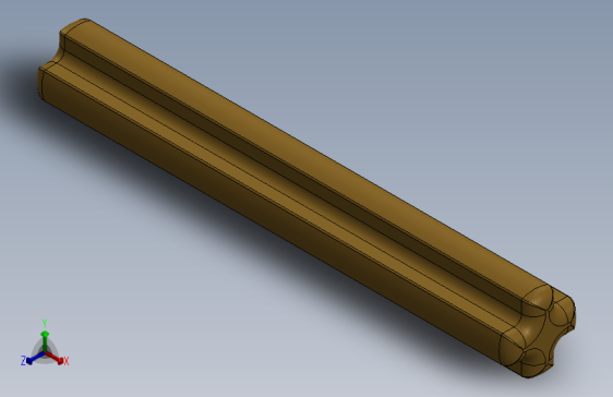 乐高机械组车桥-3705 PearlLtGold Technic Axle 4