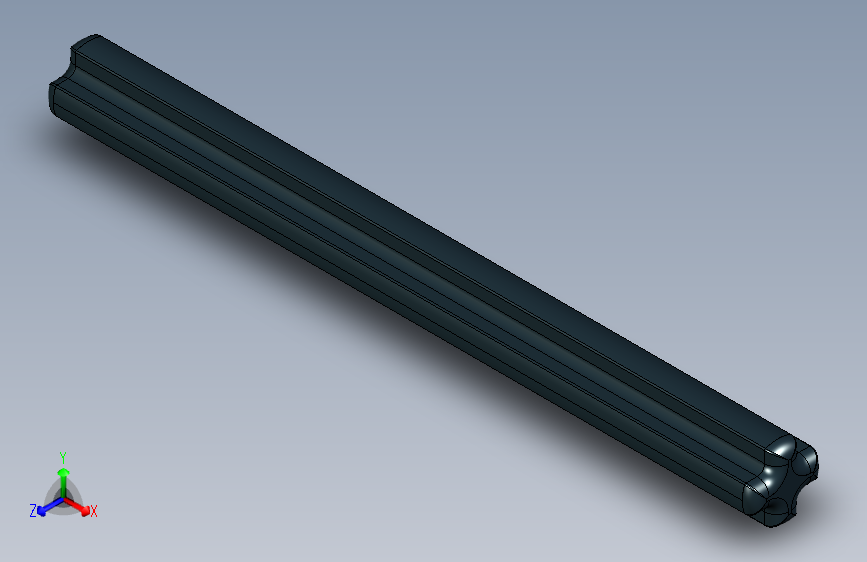 乐高机械组车桥-3706 Black Technic Axle 6.IGS