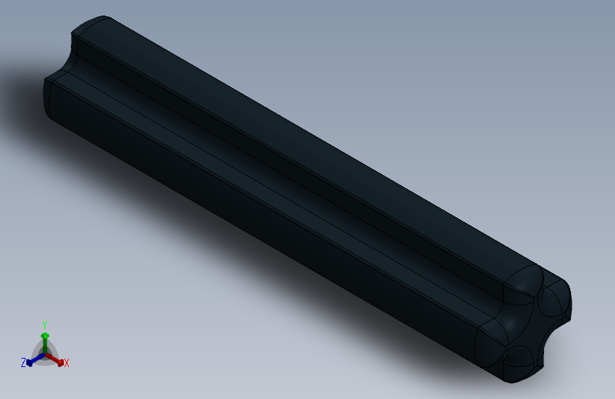乐高机械组车桥-4519 Black Technic Axle 3.SLDPRT