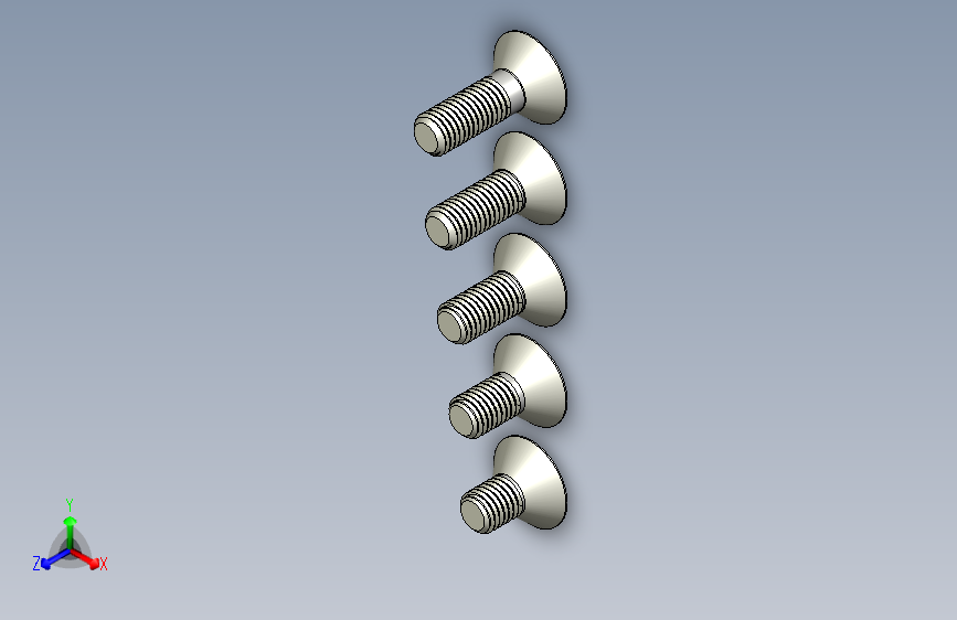 内六角螺栓-M14 Set_CSK Allen Bolt