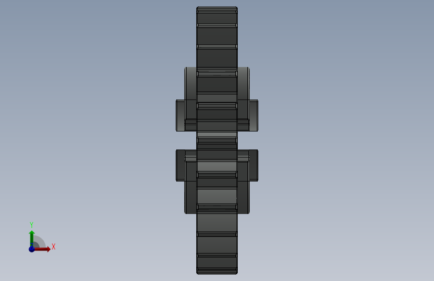x187 OldGray Technic Gear 24 Tooth with Three Axleholes.SLDPRT ...