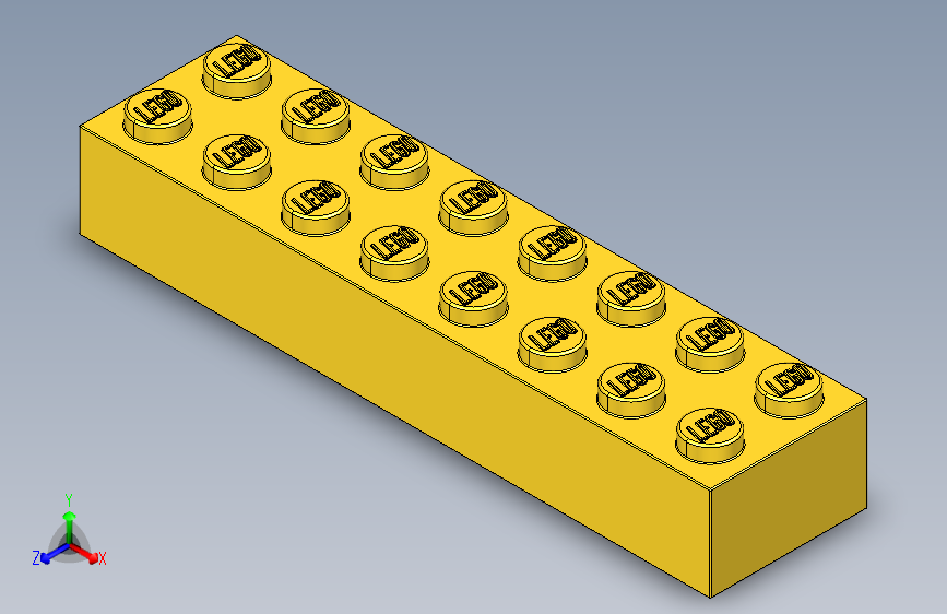 乐高套装 4421基本积木-300724 Bright Yellow Brick 2 x 8.STEP