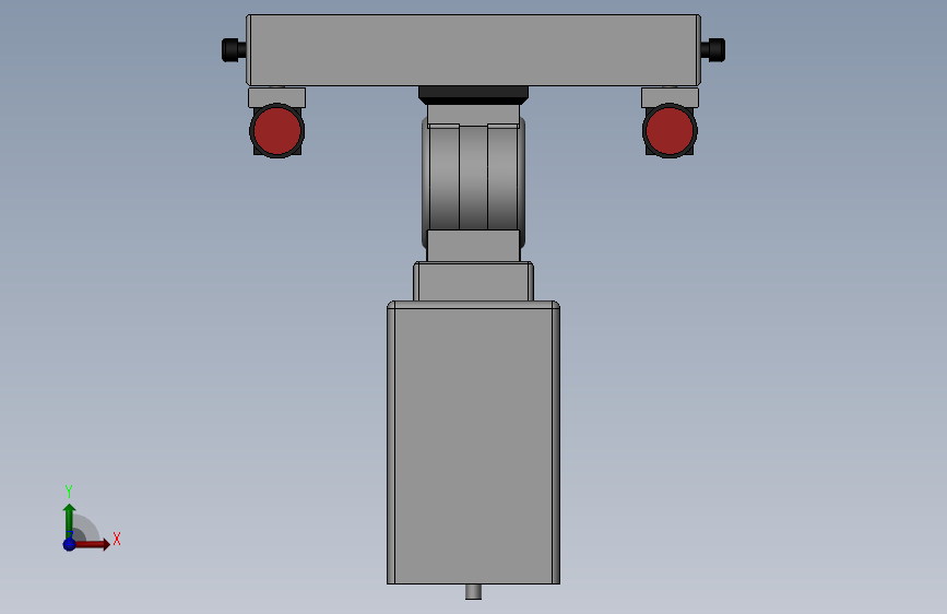 视觉追踪系统机架模型 Solidworks 2020 模型图纸下载 懒石网