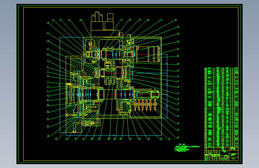 加工直径500mm数控车床机械结构设计【含CAD+文档】