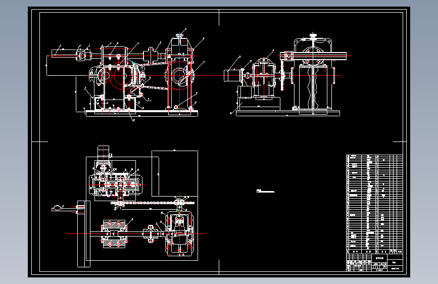 卡车大梁加工翻转台传动系统的设计【含CAD+文档】