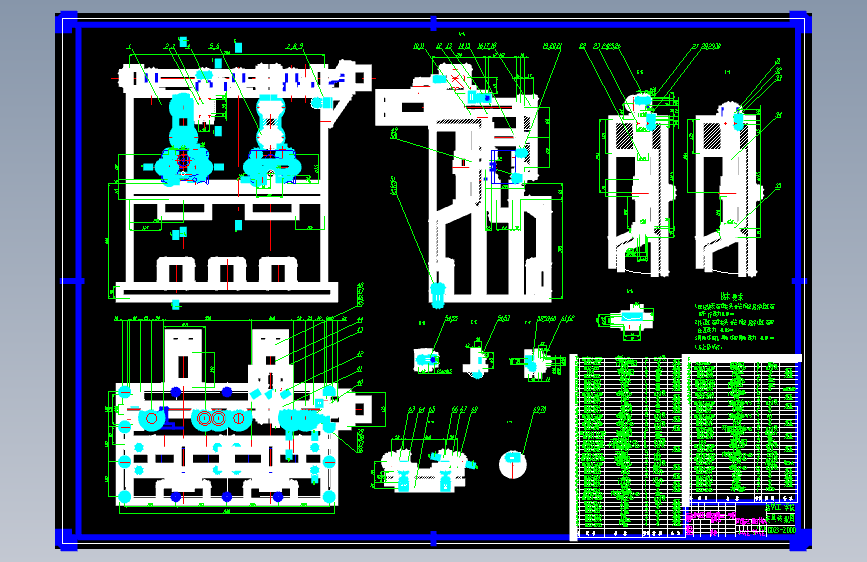 气缸盖导管孔半精镗及精镗组合机床及夹具设计【含CAD+文档】