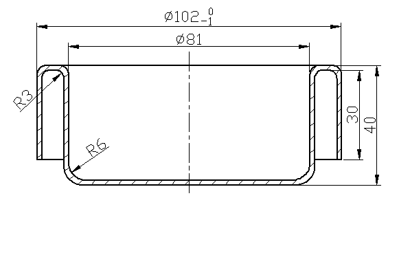 4A074--空气滤清器壳正反拉伸复合模设计