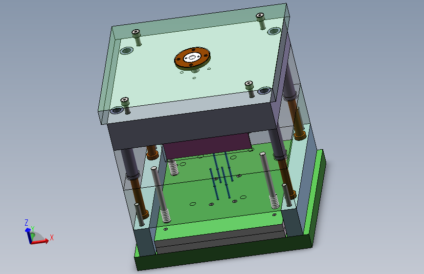 Q176-塑料簸箕注塑模具设计【三维SolidWorks】