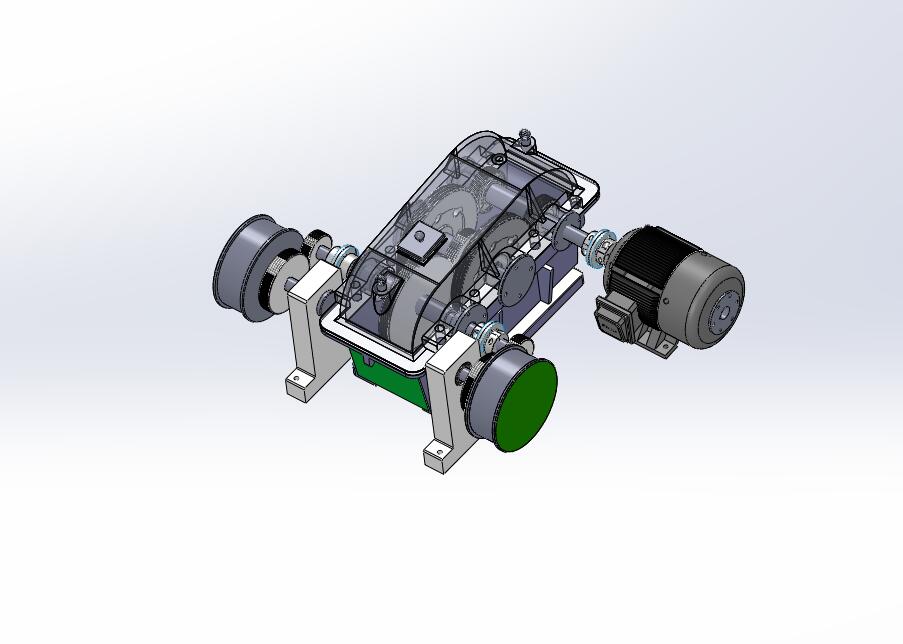 Q177-塔式起重机行走部减速装置设计【三维SolidWorks】没说明书