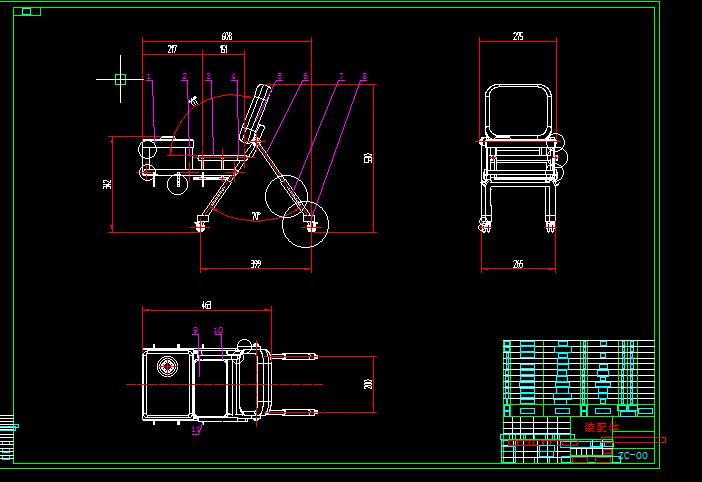 Q182-多功能婴儿餐桌椅的设计【三维SolidWorks】