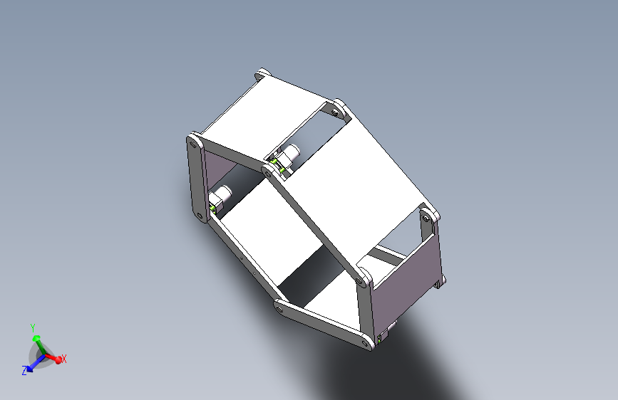 Q188-大型六边形滚动机构的设计与研究【三维SolidWorks】
