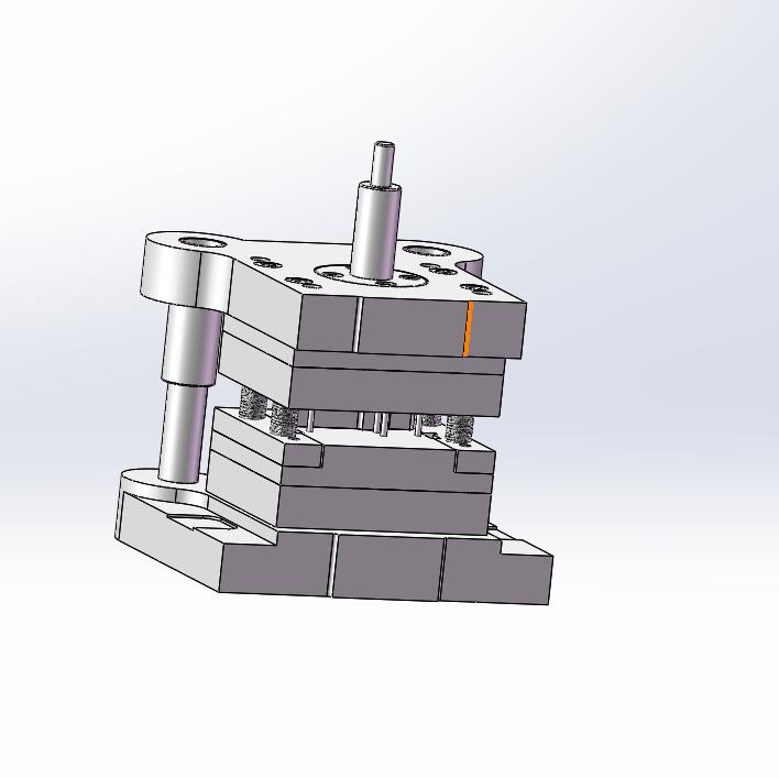 Q250-排气管垫片级进冲压模具设计【三维SolidWorks】
