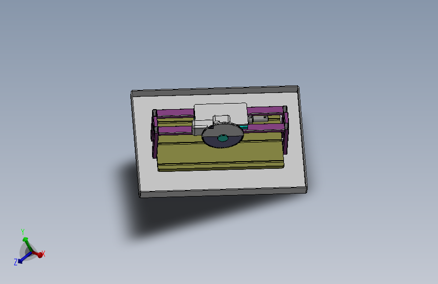 Q284-智能石材切割液压控制系统的设计【三维SolidWorks】
