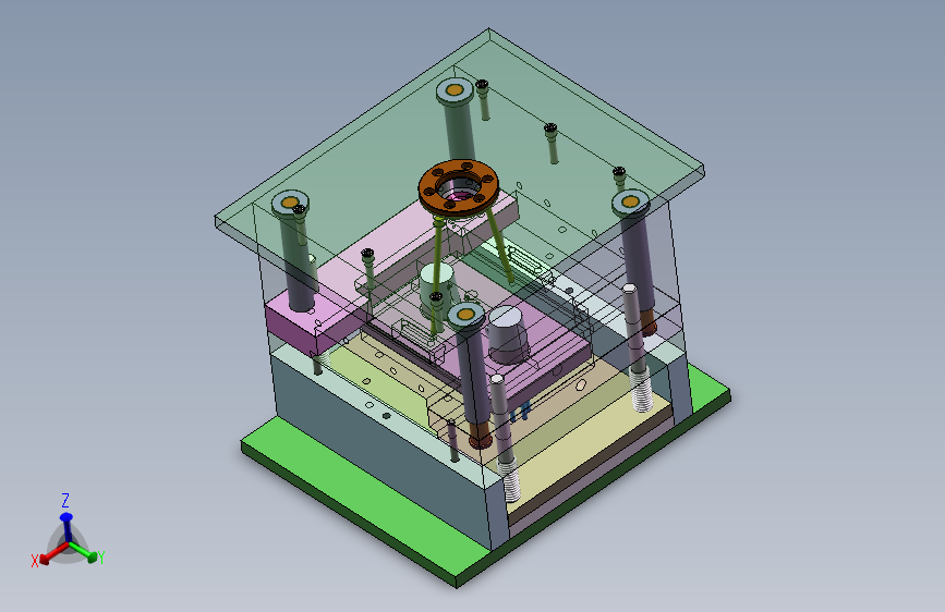 Q298-杯托的注塑模具设计【三维SolidWorks】