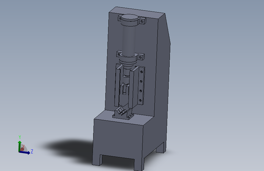 Q360-液压板料折弯机的设计【三维SolidWorks】