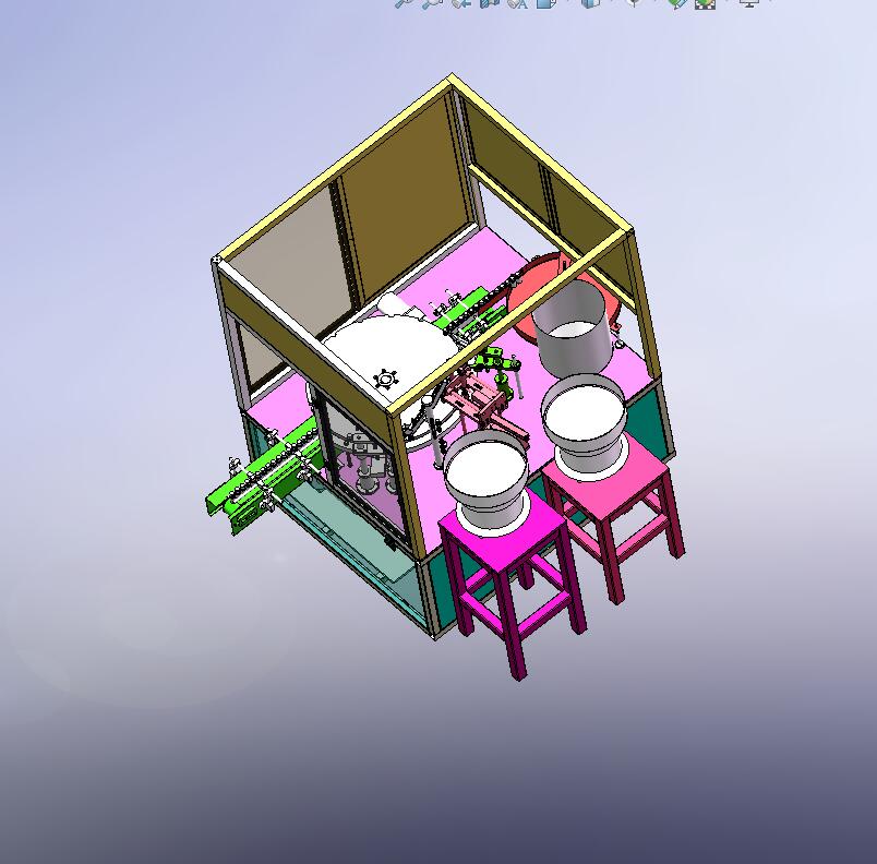 Q385-瓶盖自动封装系统设计【三维SolidWorks】