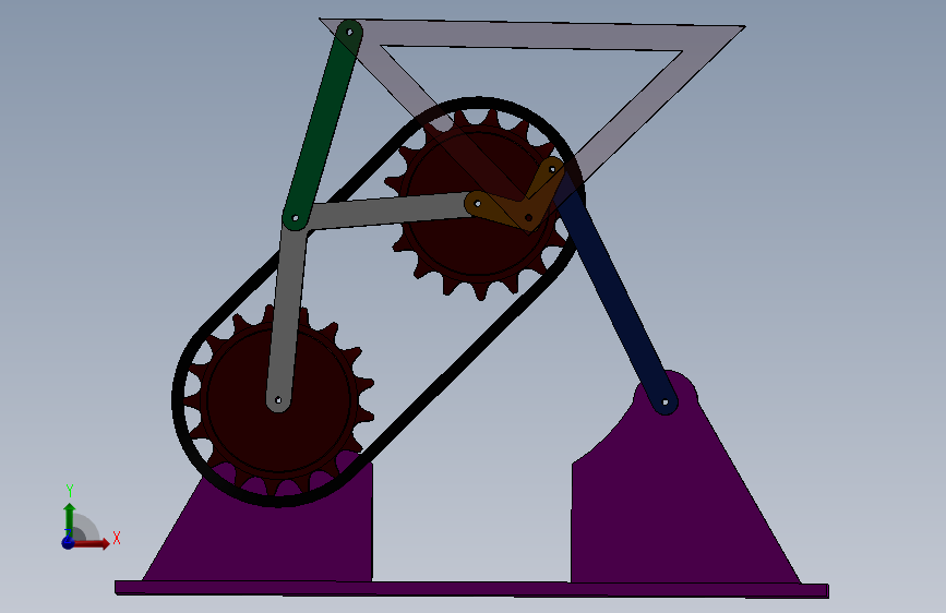 Q403-直线引导机构设计及运动仿真【三维SolidWorks】