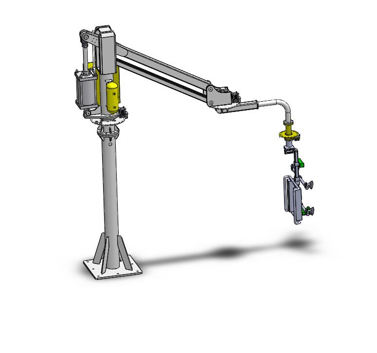 Q478-轿车车门装配机械手的设计【三维SolidWorks】