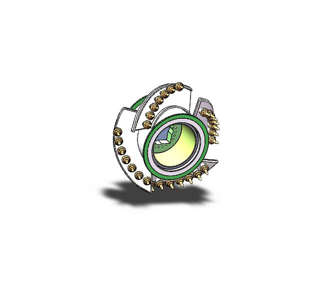 Q493-采煤机滚筒的设计【三维SolidWorks】