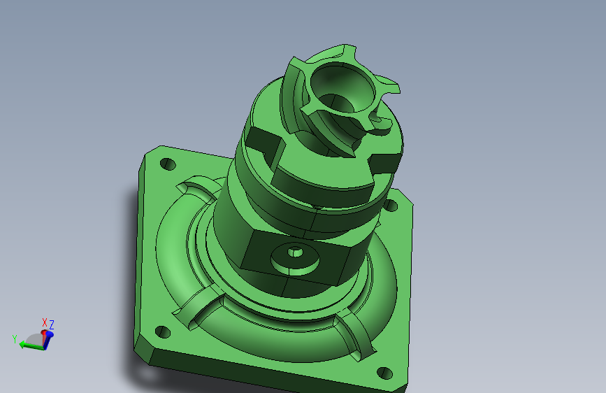 Q524-风力驱动器各部件数控加工工艺及造型设计【三维SolidWorks】