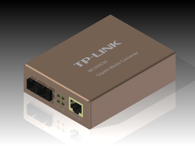 千兆介质转换器-TP-LINK+MC200CM