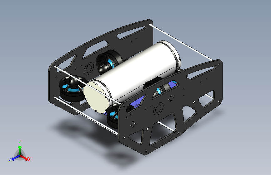 水下潜航器SOLIDWORKS 2012, STEP _ IGES