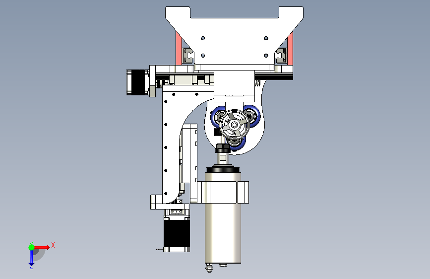 CNC CUE立式机床step格式