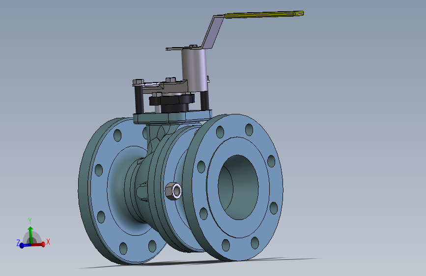 球阀4-class-150-SOLIDWORKS 2011-STEP _ IGES