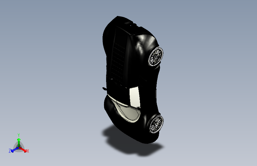 Orca跑车模型3D图纸