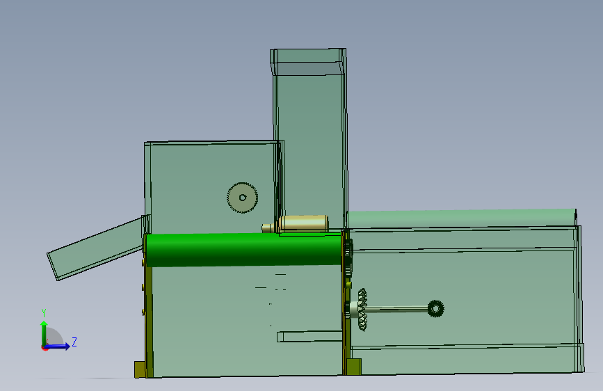 洗瓶机的简易设计  （课程设计，说明书,solidworks,运动分析）