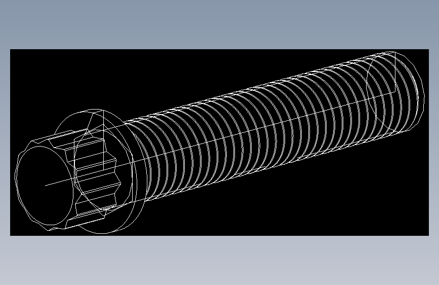 1_4in-28法兰头螺钉-1-4in-28 1.25long 12-point screws.DWG