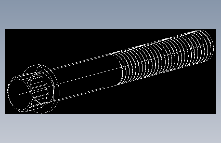 1_4in-28法兰头螺钉-1-4in-28 1.75long 12-point screws.DWG