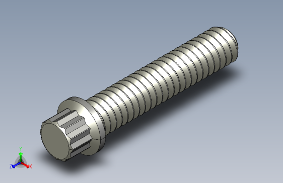 1-4in-20 1.25long 12-point screws.STEP