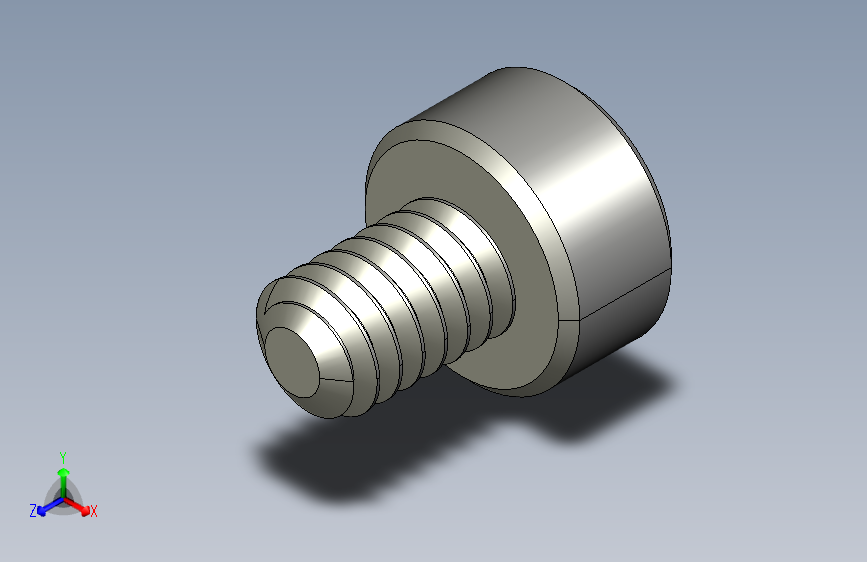 M2-M2 x 0.4mm Thread 3mm LONG SOCKET HEAD CAP SCREW.STEP