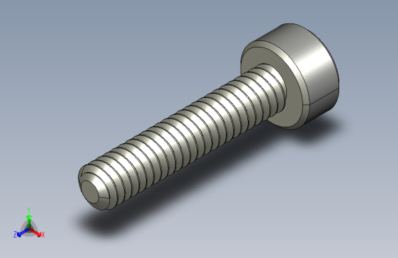 M2-M2 x 0.4mm Thread 10mm LONG SOCKET HEAD CAP SCREW.STEP