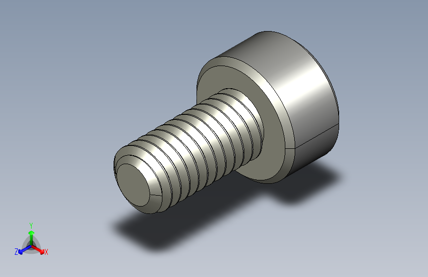M3 x 0.5mm Thread 6mm LONG SOCKET HEAD CAP SCREW.STEP