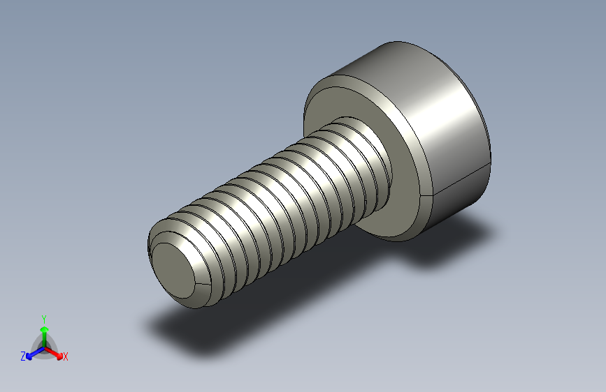 M3 x 0.5mm Thread 8mm LONG SOCKET HEAD CAP SCREW.STEP