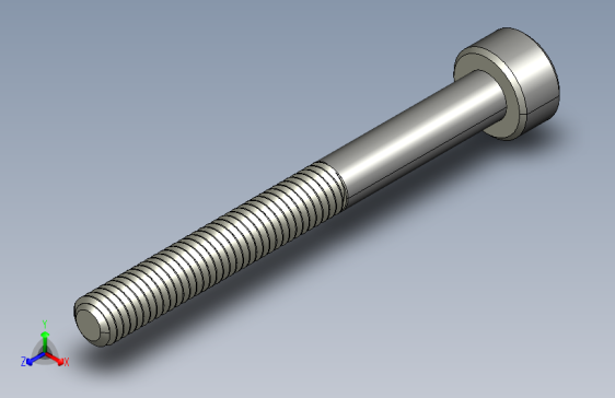 M3 x 0.5mm Thread 30mm LONG SOCKET HEAD CAP SCREW.STEP