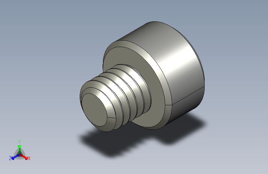 M4 x 0.7mm Thread 4mm LONG SOCKET HEAD CAP SCREW.STEP