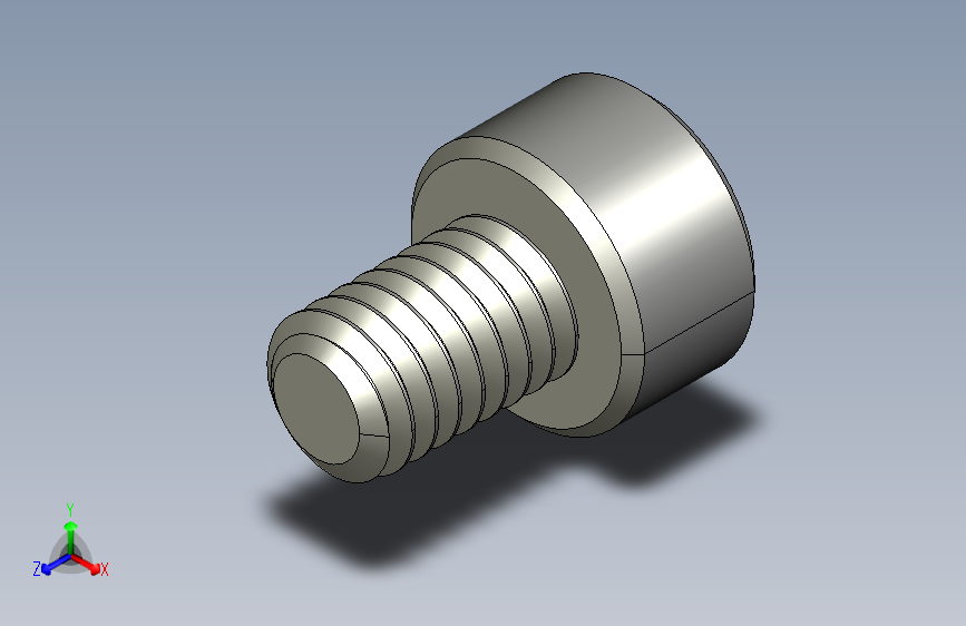 M4 x 0.7mm Thread 6mm LONG SOCKET HEAD CAP SCREW.STEP