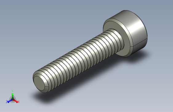 M4 x 0.7mm Thread 18mm LONG SOCKET HEAD CAP SCREW.STEP