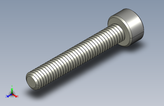 M4 x 0.7mm Thread 25mm LONG SOCKET HEAD CAP SCREW.STEP