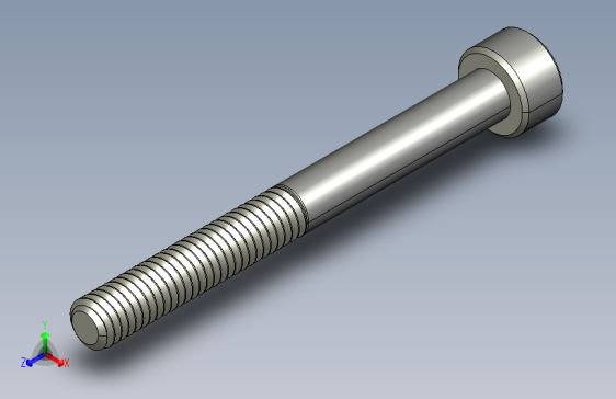 M4 x 0.7mm Thread 40mm LONG SOCKET HEAD CAP SCREW.STEP