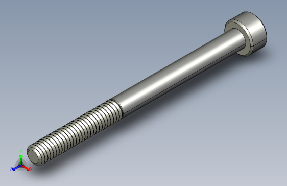 M4 x 0.7mm Thread 50mm LONG SOCKET HEAD CAP SCREW.STEP