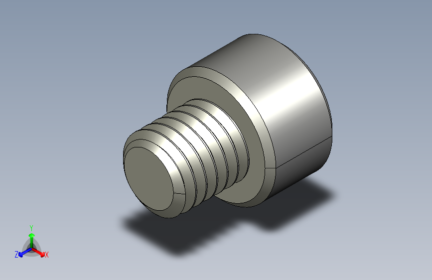 M8 x 1.25mm Thread 8mm LONG SOCKET HEAD CAP SCREW.STEP