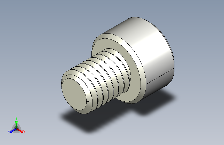M8 x 1.25mm Thread 10mm LONG SOCKET HEAD CAP SCREW.IGS