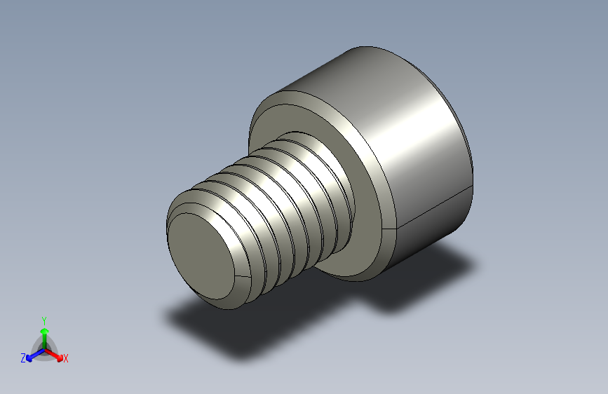 M8 x 1.25mm Thread 10mm LONG SOCKET HEAD CAP SCREW.STEP