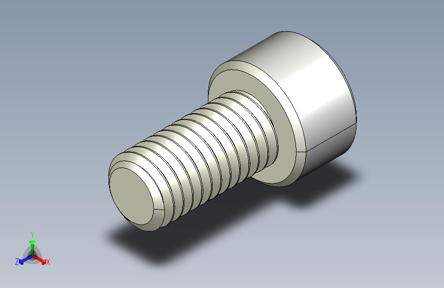 M8 x 1.25mm Thread 16mm LONG SOCKET HEAD CAP SCREW.IGS