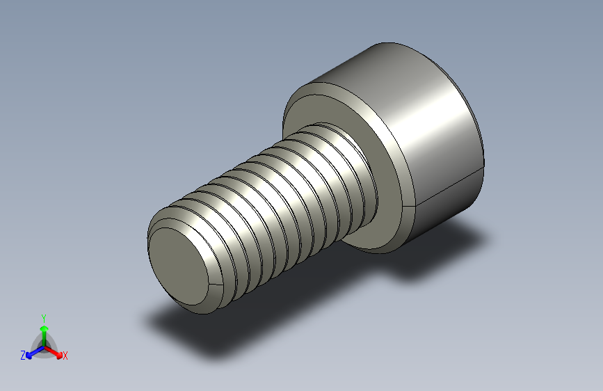 M8 x 1.25mm Thread 16mm LONG SOCKET HEAD CAP SCREW.STEP